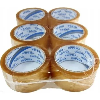 Lepicí páska Balicí páska Smart transparentní šířka 48 mm délka 45 m 6 ks