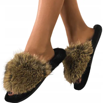 Dámská obuv PANTOFLE Béžové Dámské KOŽEŠINOVÉ Pohodlné Široký Pásek DOMÁCÍ OBUV velikost 38/39