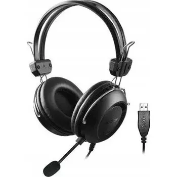 Sluchátka A4tech HU-35 černá USB Sluchátka s mikrofonem