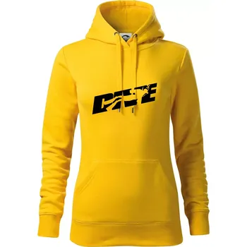 Dámská mikina Dive potápěč - Mikina dámská Cape s kapucí - XS ( Žlutá )