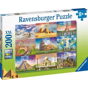 Puzzle RAVENSBURGER Světové památky XXL 200 dílků