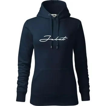 Dámská mikina Jebat - Mikina dámská Cape s kapucí - 2XL ( Námořní modrá (velmi tmavá - téměř černá) )