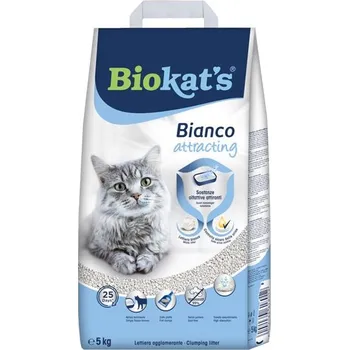 Podestýlka pro kočku Podestýlka Cat Biokat's Bianco Attracting 5kg