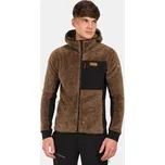 Pánská fleecová mikina KILPI Norka hnědá Velikost: L