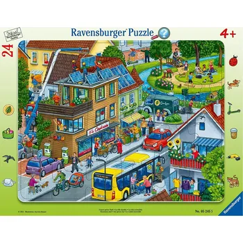 Puzzle Ravensburger puzzle Naše zelené město 24 dílků