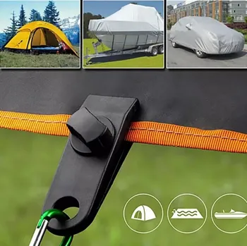 Příslušenství ke stanu Universální držák pro celtu nebo igelitovou plachtu 10 kusů