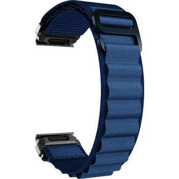 Ostatní příslušenství k chytrým hodinkám VSECHNONAMOBIL 129367 VSECHNONAMOBIL Alpský tah řemínek QuickFit pro Garmin - šířka 22mm modrý