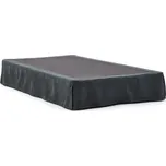 Antracitová čalouněná jednolůžková postel 90x200 cm Jaira – Kave Home ID_1759624