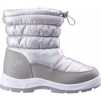 Chlapecká obuv Martes dětské sněhule stříbrné velikost 33