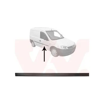 Lišta karosérie Ozdobná / ochranná lišta, dveře VAN WEZEL 3789424