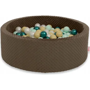 Suchý bazén Suchý bazén H-30 cm s míčky 300 ks - čokoládový