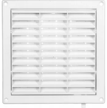 Větrací mřížka Awenta Ventilační mřížka 16,5x16,5 Ø125 s klapkou T34