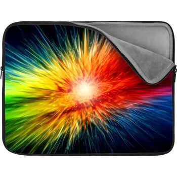 pouzdro na notebook Sablio Obal na notebook Barevná exploze - 17"