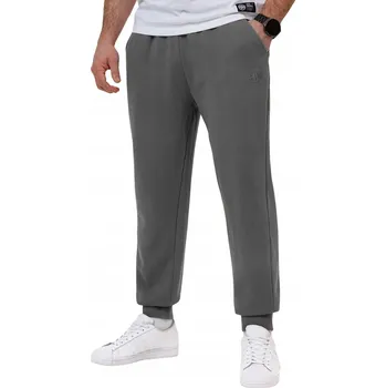 Pitbull pánské tepláky Lancaster II šedé, velikost L