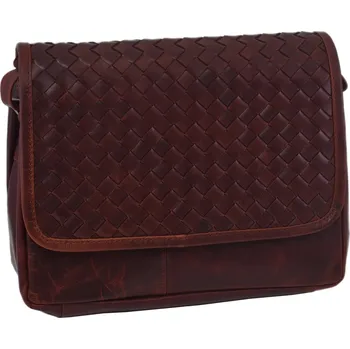 Kabelka Mercucio Dámská kožená crossbody kabelka koňak 390220