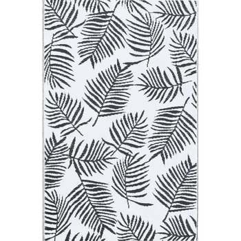 Koberec Koberec ARAKIL žakárový bílo-černý 160x230 cm