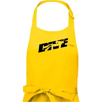 Kuchyňská zástěra Dive potápěč - Pánská zástěra na vaření - Univerzální velikost ( Žlutá )