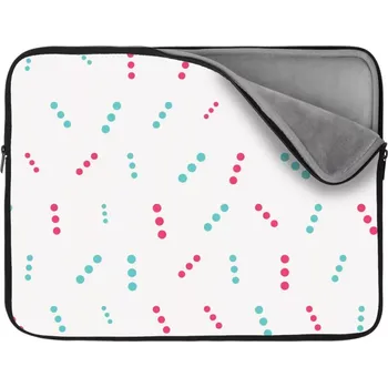pouzdro na notebook Sablio Obal na notebook Tečkované čárky - 17"