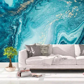 Tapeta Sablio Tapeta Modrý pigment - 125x75 cm