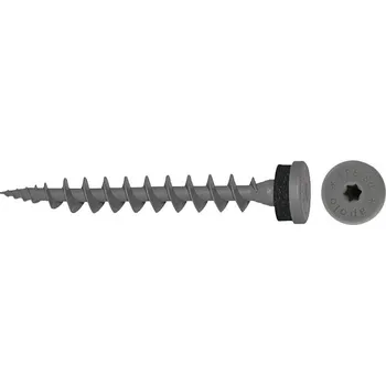 Hmoždinka Kotevní technika Vrut do polystyrenu VDP 80 šedá