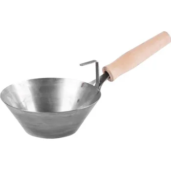 Zednická lžíce STREND PRO Naběračka zednická 160 R, dřev. rukojeť