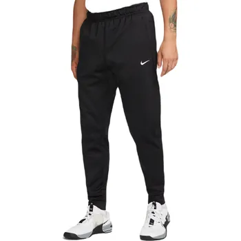 Pánská móda Pánské tenisové tepláky Nike Therma Fit - black/black/white Černý (XXL)
