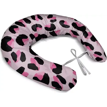 Polštář Sablio Těhotenský polštář Růžový gepard