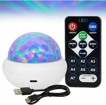 Noční světlo Projektor noční oblohy severní záře pro děti noční lampa