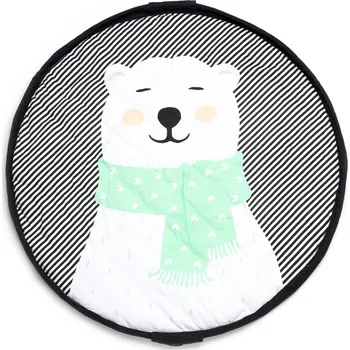 Hrací deka PLAY AND GO Noomad soft Měkká hrací deka/vak Polar Bear
