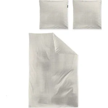 Povlečení Irisette GmbH a Co. KG Povlečení IRISETTE WAVE NATUR 70 x 90 + 140 x 200 cm