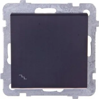vypínač Schodišťový vypínač pod omítku Ospel černý ŁP-3R/M/33