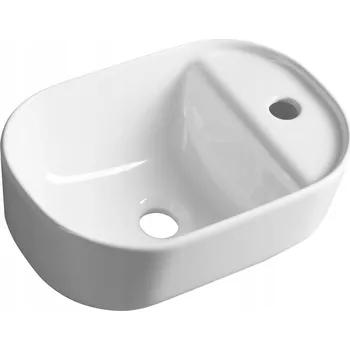 Umyvadlo Umyvadlo na desku oválné Sapho MANAKI bílé