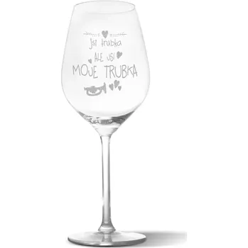 Víno Sablio Sklenička na víno Jsi trubka, ale jsi moje trubka: 49 cl