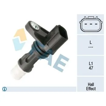 Kliková hřídel Generátor impulsů, klikový hřídel FAE 79459