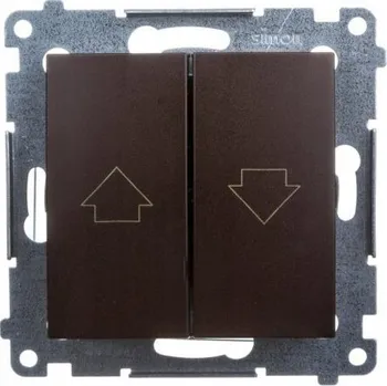 vypínač Žaluziový vypínač Klasik Kontakt-simon odstíny hnědé DZP1.01/46