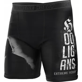 Pánské kraťasy Extreme Hobby Kraťasy Vale Tudo HOOLS ČERNÉ S