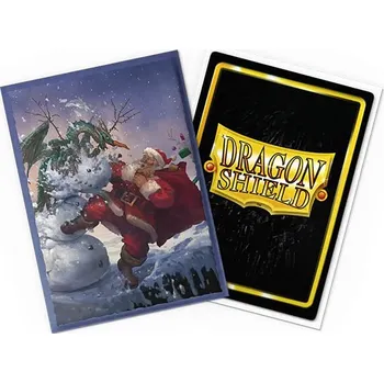 Příslušenství k deskovým hrám Obaly na karty Dragon Shield Brushed Art Sleeves - Christmas 2025 – 100 ks