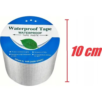 Lepicí páska OPRAVNÁ LEPICÍ PÁSKA ŠIROKÁ 10CM X 5M VODOTĚSNÁ TĚSNICÍ