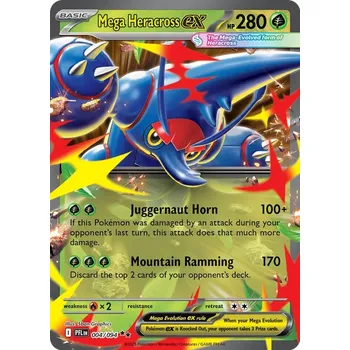 Karetní hra Pokémon PFL 004/094 Mega Heracross ex - Phantasmal Flames Stav: Near Mint