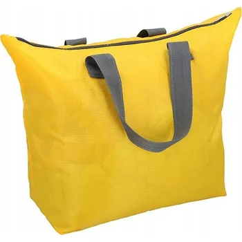 Skládací cestovní taška / taška na nákupy, příruční zavazadlo (žlutá) Dunlop