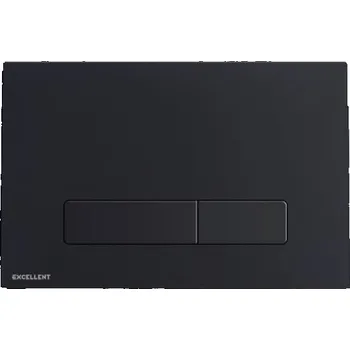 Splachovací tlačítko Splachovací tlačítko WC Excellent Aurro černé