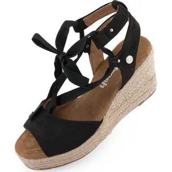 Pánské tenisky XTI Černá kožená dámská sandály Velikost 39 - trendy a pohodlné ČERNÁ