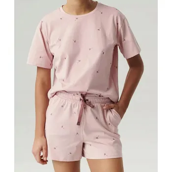 Dámské pyžamo Atlantic dámské pyžamo bavlna růžové velikost M