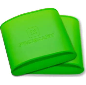 Opasek PROSKARY Silikonové pásky na upevnění chráničů M ZELENÁ
