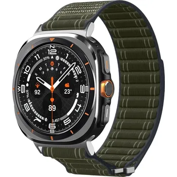 Řemínek na hodinky SPIGEN WBF0 BAND SAMSUNG GALAXY WATCH ULTRA 2024 / 2025 (47 MM) GREEN