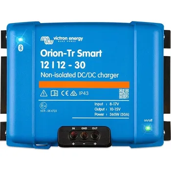 Nabíječka autobaterie DC-DC nabíječka Orion-Tr Smart 12/12-30A Neizolovaná VICTRON ENERGY