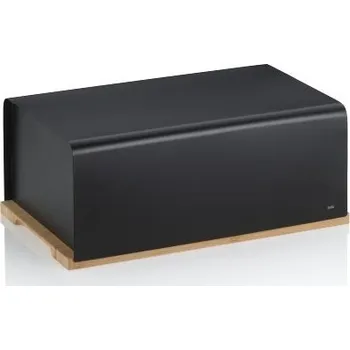 chlebník Chlebník s prkénkem Kela černý bambus