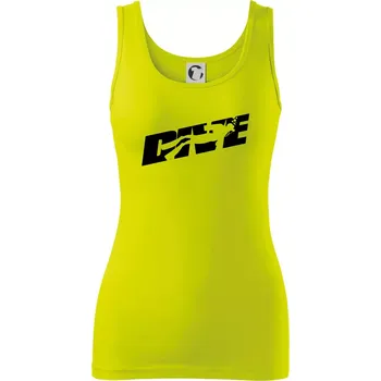 Dámské tričko Dive potápěč - Dámské tílko - S ( Limetková )