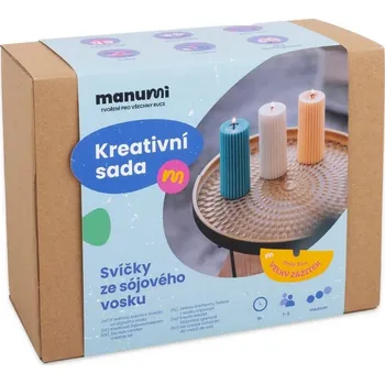Výtvarná sada Kreativní sada na výrobu svíček ze sójového vosku