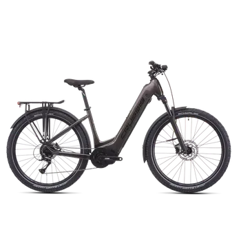 Jízdní kolo Crussis ONE-Country 7.11-(715 Wh) 2026 - vel. L Šedá, Hnědá